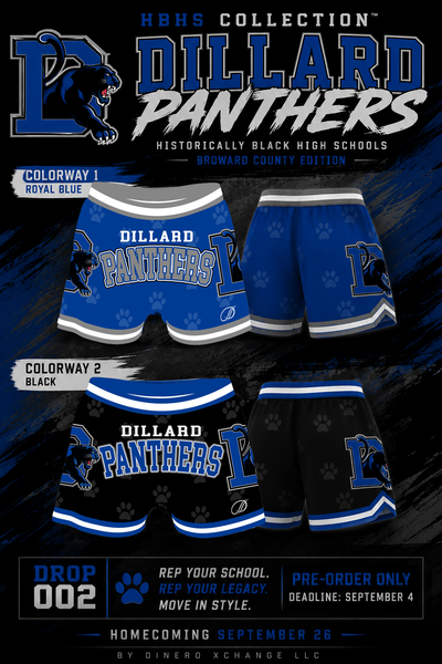 HBHS Collection™ — Dillard Panthers Alumni Shorts